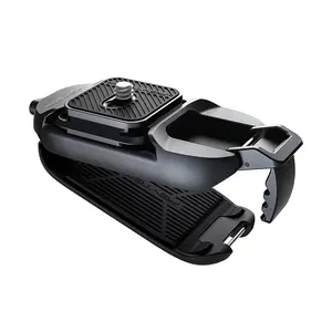 PGYTECH Beetle Camera Clip-Arca-Swiss Compatible Plate - Aluminum Alloy Material for Secure Hold,Backpack Accessories-Camera clip for vlog content creators,with Sony,Nikon,Fujifilm,action cameras, travel essential,Essential for filming the French Olympics