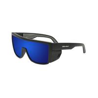 Blue Mirror Matte Black