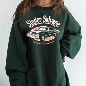 Supernatural Impala Singer Salvage Sweatshirt, SPN TV Show shirt