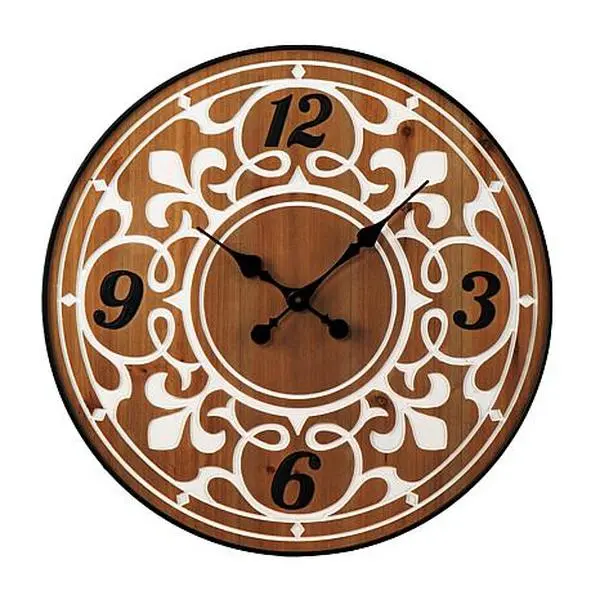 Southern Enterprises Yardlynn Round Wall Clock