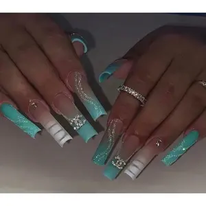 Channel Acrylic press on nails