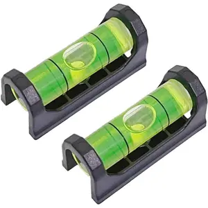 2Pcs Magnetic Bubble Level Measuring Layout Tools Levels with Magnetic Base Bubble Spirit Level