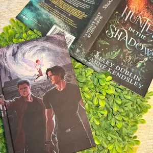 BOOK 2 — Signed Hardcover Book of Shot in the Dark with Art Print and Character Case Laminate Forbidden Love Haunting Themes