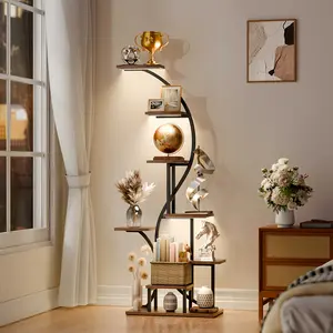 8 Tier Magazine Holders With Light And 65 Inch Tall Display