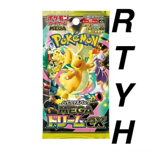 Mega Dream EX M2a Pokémon Booster Pack-Rip Till You Hit(1 Pack Minimum)