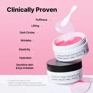 Glow Hub peptide collagen eye patches depuff brighten & smooth fine lines Your 5-minute morning ritual for a lifte awake look