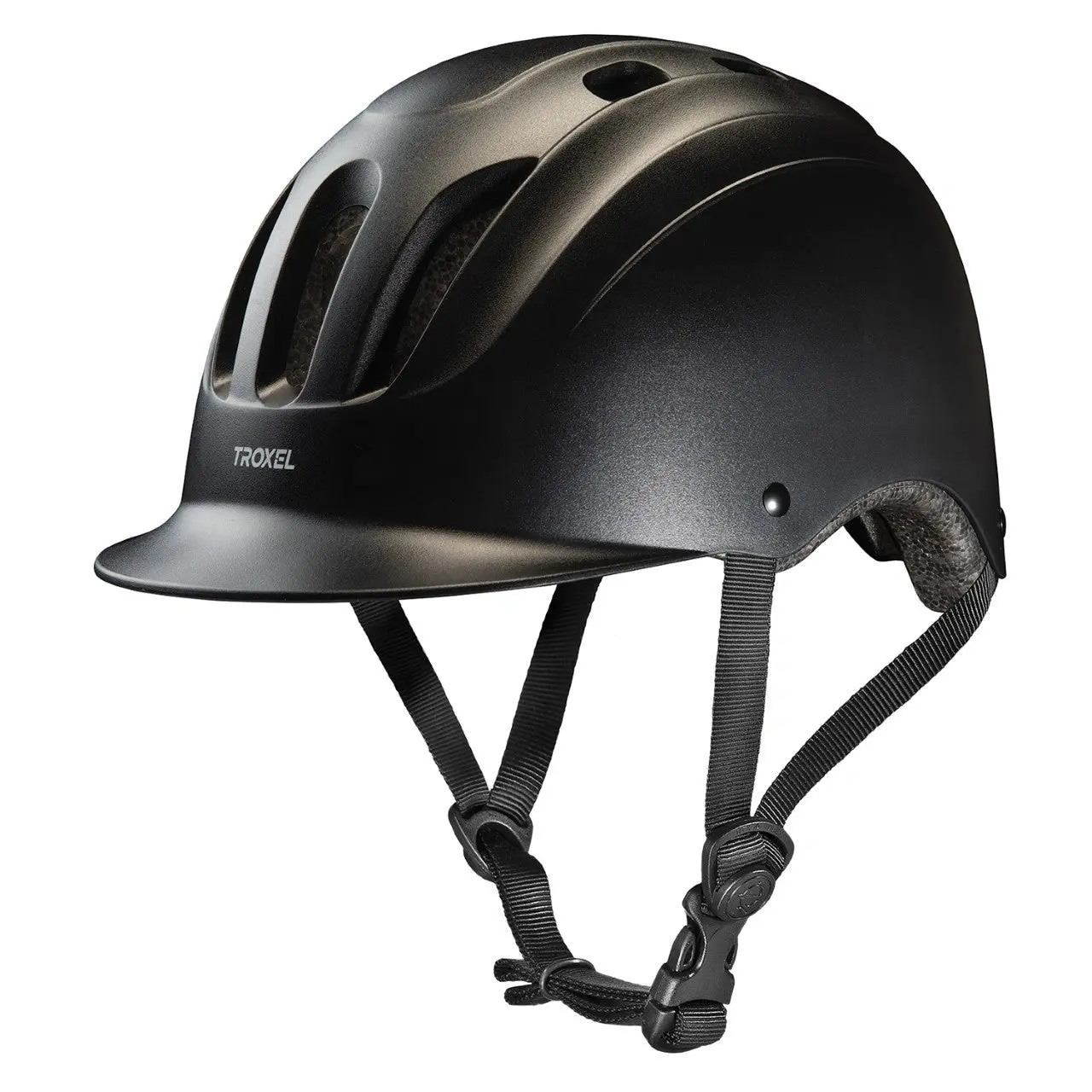 Troxel Sport 2.0 Horse Riding Western Helmet - Low Profile, ASTM/SEI Certified, Matte Finish - Multiple Sizes Black / X-Small