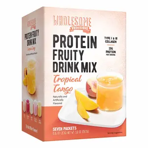 Peach Mango Protein Fruit Drink Mix – Bold & Refreshing (Tropical Tango)