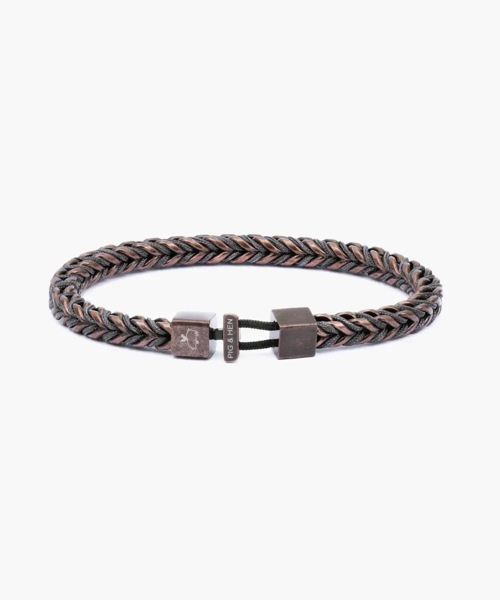 Pig & Hen Catena Foxtail in Slate Gray Bronze