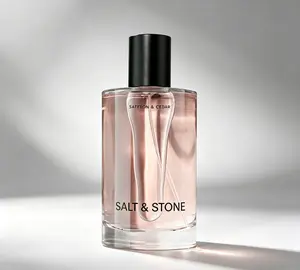 Salt & Stone Saffron & Cedar Body Mist 100ml, Unisex Hair & Body Spray, Warm Woody Aroma, Hydrating Formula with Glycerin & Red Algae, Vegan & Cruelty-Free, Light Fragrance for Daily Use and Travel