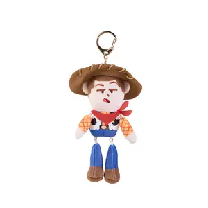Disney Toy Story Wobble Abstract Plush Keychain – Funny Wiggly Head Stuffed Pendant with Vibrant Colors, Cute Backpack Charm for Kids & Collectors Key Rings Bag Key Accessory