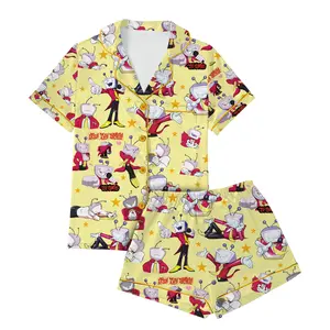 Tenna Deltarune ITS TV TIME Game Pajamas Set