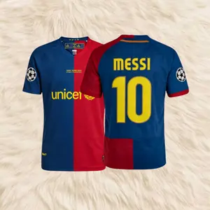 2009 Home Vintage Jersey No. 10 Messi Soccer Jersey