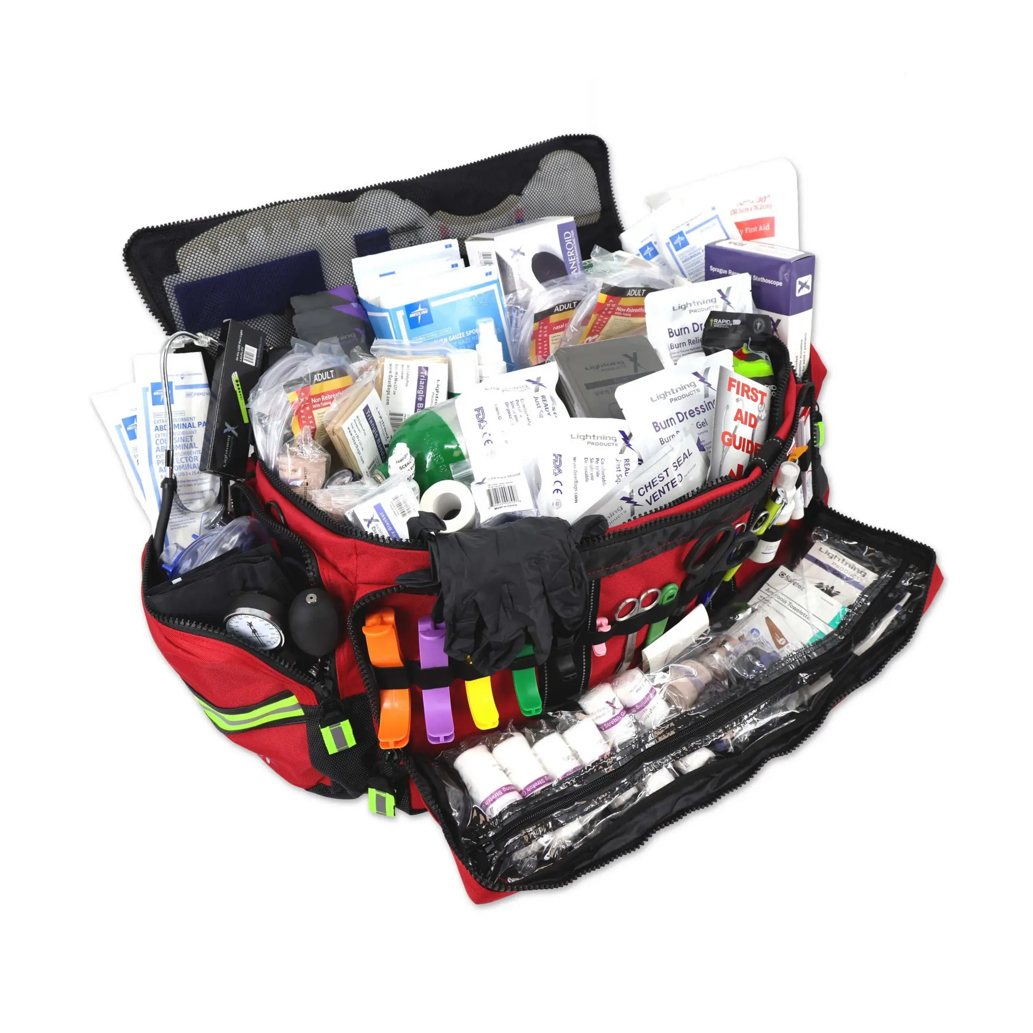 Lightning X Pre-Stocked Oxygen Trauma Kit | MB50-SKD