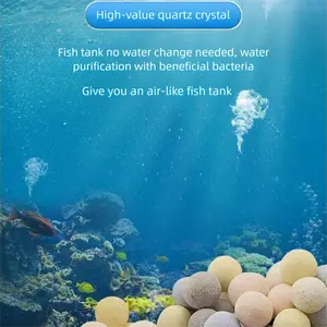 Aquarium Fish Tank Filter Purifying Bacteria Balls with Hollow Core Technology: Fast Water Purification and Abundant Bacteria Cultivation