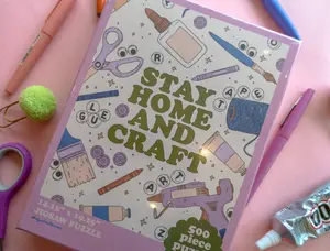 Stay Home and Craft 500 Piece Puzzle