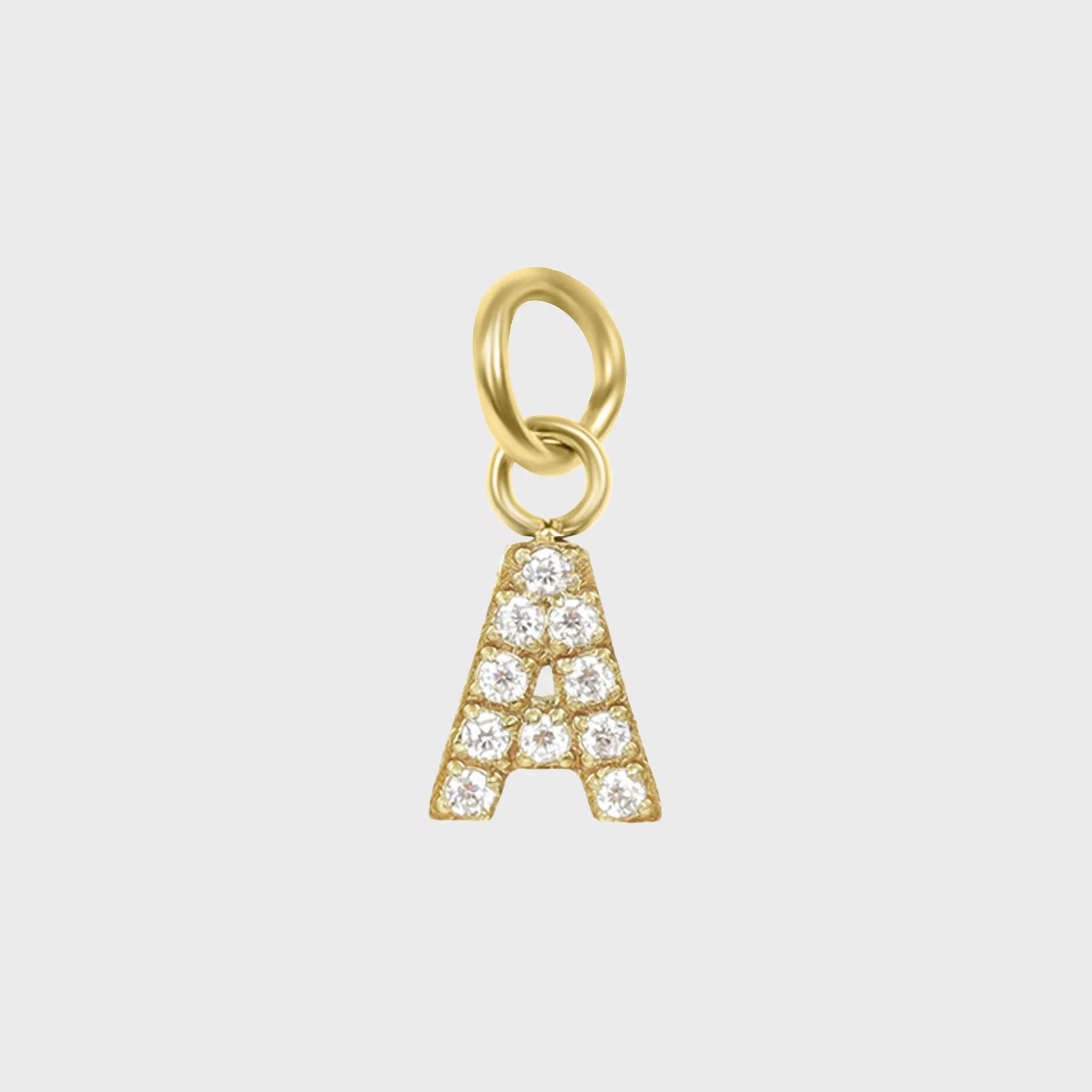Gold Letter Charms