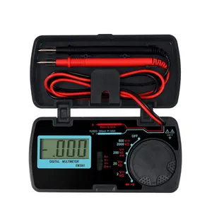 ALLOSUN-EM3081 Digital Multimeter/DMM/Multi Tester Amp/Ohm/ Meter/Diode and Continuity Test Pocket Size