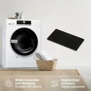 2pcs Bauknecht Whirlpool HX 481010354757 Filter, Compatible with Tumble Dryers, Sponge Filter Pad, Dryer Filter Replacement, Dryer Filter Sponge