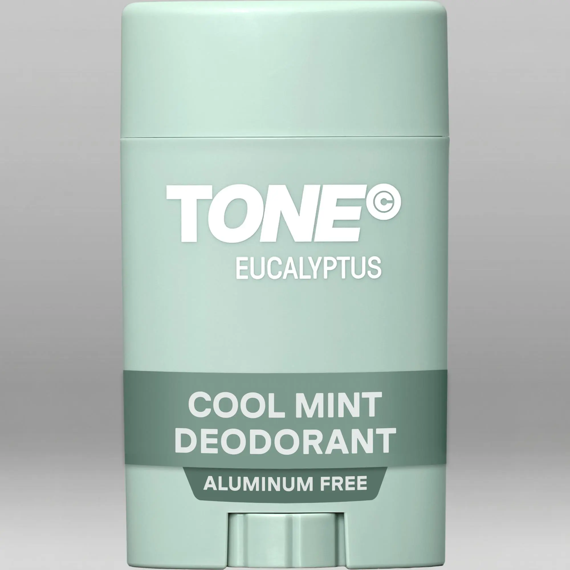 tone Natural Deodorant for Men, Aluminum-Free Underarm Care with Magnesium & Probiotics, Eucalyptus Mint Scent, 48-Hour Odor Protection, 2.65 oz, Deodorants