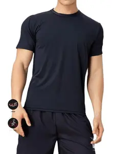 Men's Mesh Fabric Quick-Dry Elastic Sports Clothing, Suitable for Swimming and Fitness, Lightweight Design, Casual Wear, Quick Dry Activewear