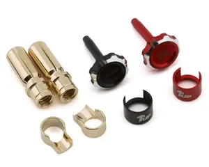 1UP Racing "Lockdown" Adjustable Bullet Plug Grips w/5mm Bullets (Assorted Colors)