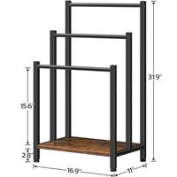 Rustic Brown and Black