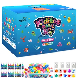 Kiditos Magic Water Elf Toy Kit with Magic Gels and Molds – Spark Creativity, Perfect for Holiday Presents, Birthday Surprise Gift, Party Favors, and Engaging Family STEM Summer Activities for Kids