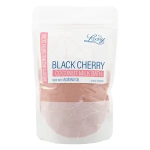 Coconut Milk Bath | Bath Fizz | Moisturizing Bath Soak | Black Cherry