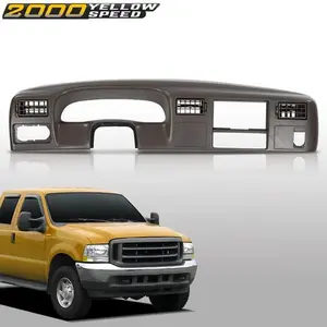 Dash Bezel Radio Cluster Trim Panel Fit For 99-04 Ford F250 F350 Super Duty