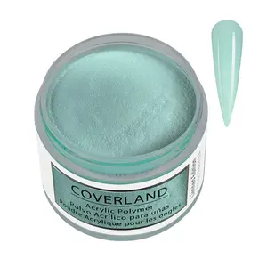 Tones Coverland Acrylic Powder 1.5 oz "Aqua Burst" – Made in USA, Great for Nail Art