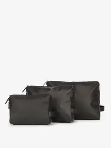 Water Resistant Zip Pouch Set (3 Pieces)