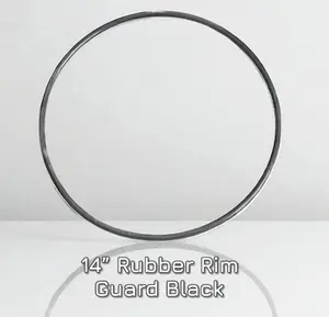 14” Rubber Rim Hoop Guard Protector for Roland Alesis or Acoustic Drum