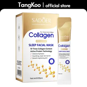 【20PCS】10 Times Collagen Content Active Protein Technology Sleep Facial Mask for Skin Repair- Skincare 【20PCS】10 Times Collagen Content Active Protein Technology Sleep Facial Mask for Skin Repair- Skincare