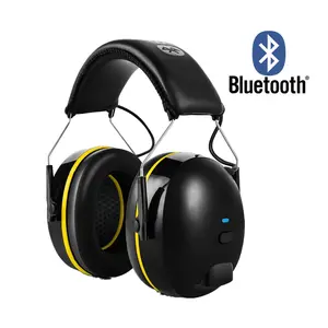 Bluetooth Shooting Earmuffs with Noise Reduction | Wireless Hearing Protection Headphones for Range, Construction & Work
