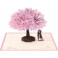 Lover Under Cherry Blossom Tree