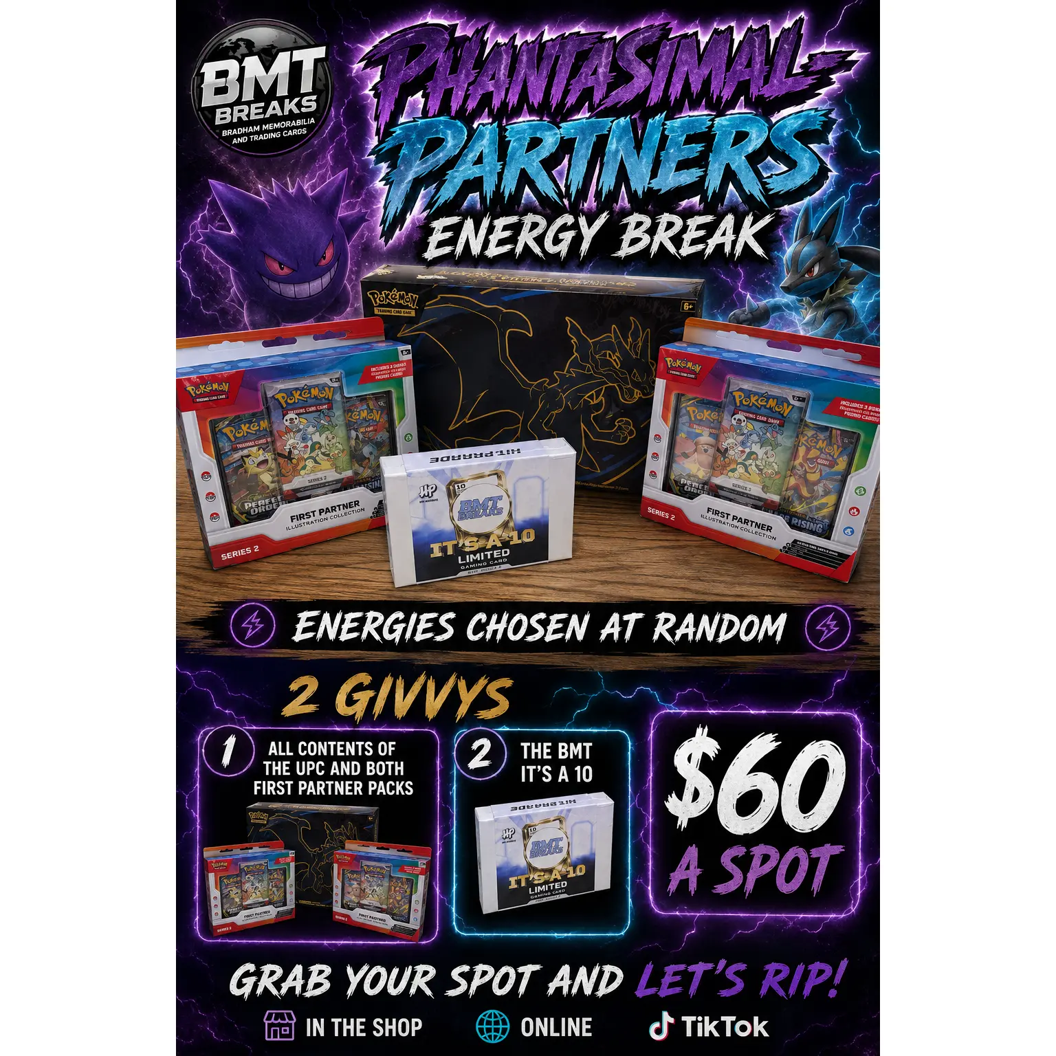 Phantasmal-Parntners Energy Break   Please Read Description