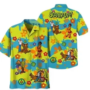 Unisex Scooby Doo Hawaiin Shirt, Beach Outfit, Summer Outfit, Best Gift Idea