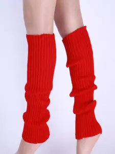 Women's Fashion Fluorescent Knit Dance Socks, Comfortable Casual Design, Perfect Gift for Dancers and Fashion Lovers, All Seasons