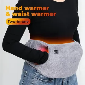 USB Hand Warmer Waist Warmer Electric Heating Uterus Warmer, Fast Heating, Constant Temperature Abdominal Heat Pack, Relieve Menstrual Pain, Portable, Versatile
