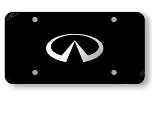INFINITI Black License Plate License Plate/Country Life Vehicle Tag/Vintage Camo Truck Tag