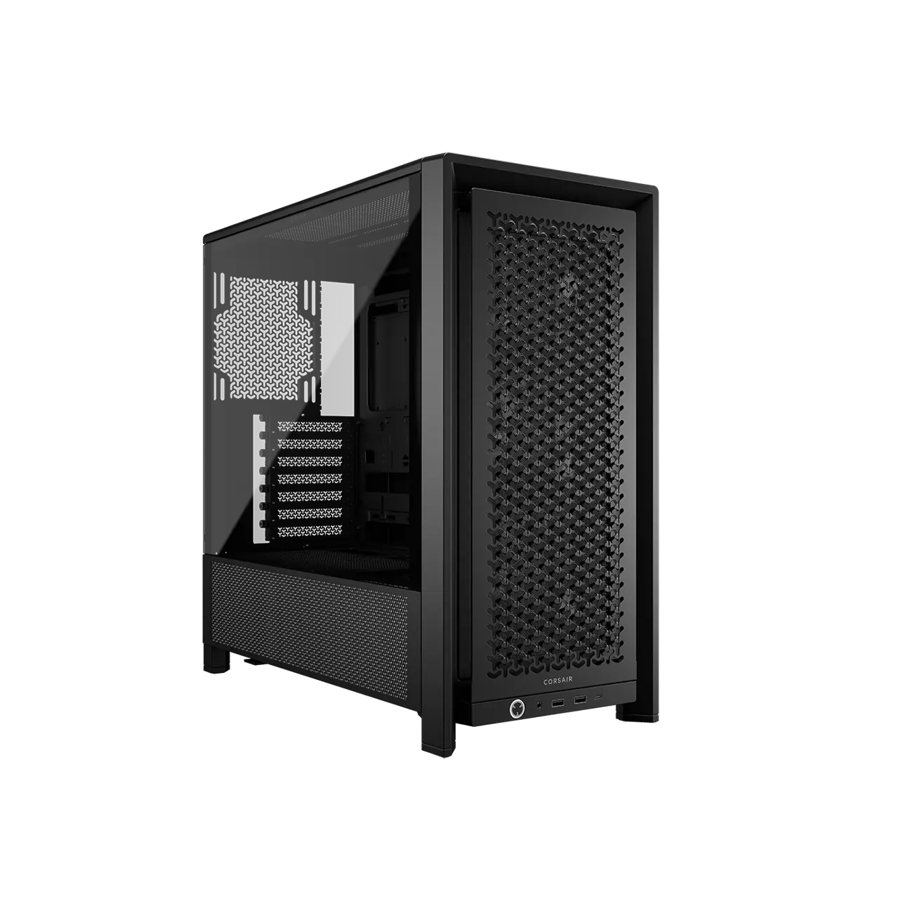 Corsair FRAME 4000D RS Black Steel / Tempered Glass ATX Mid Tower Computer Case Corsair FRAME 4000D RS Black Steel / Tempered Glass ATX Mid Tower Computer Case