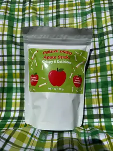 Freeze Dried Organic Apples 30g Medium Bag - The Pantry by Rocket Krunch -All Natural  Made in the USA