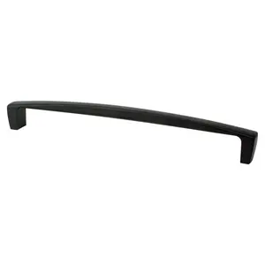 212 MAIN Berenson 12 in. Matte Black Appliance Pull - Door Hardware Handle