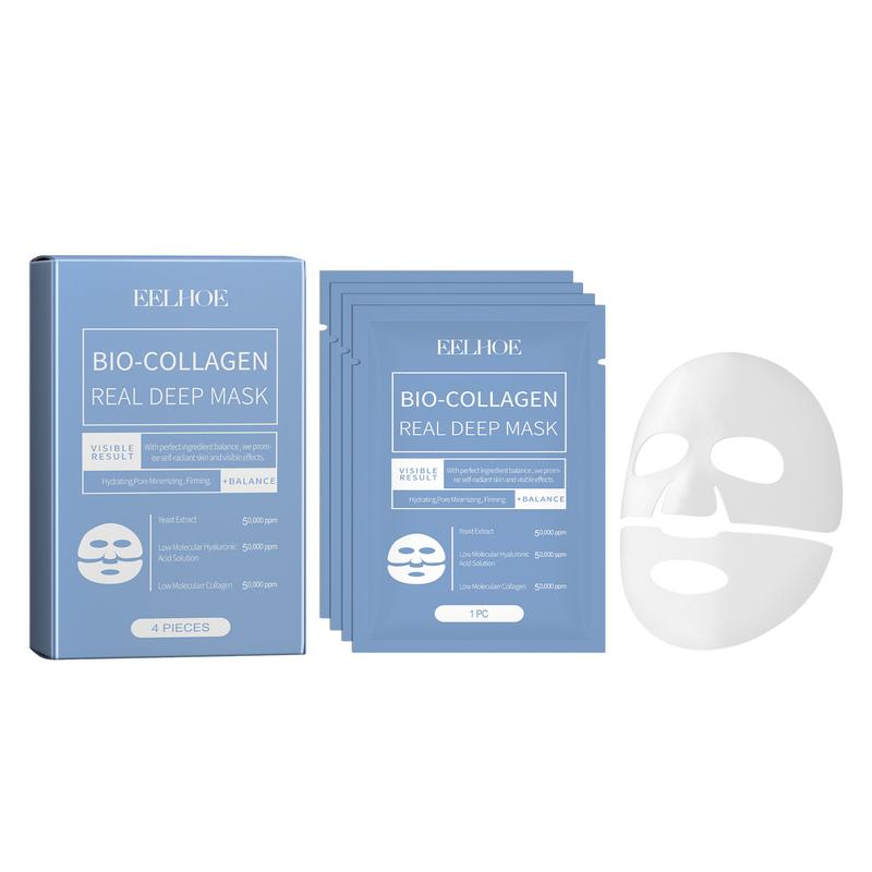 EELHOE Collagen facial mask Smooth, tender, firm, moisturize, whiten, brighten and moisturize skin facial mask