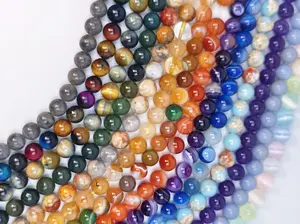 10MM Crystal Beads For Jewelry DIY（1 Strand = 35-37PCS ）