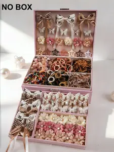 Women's Hair Accessories Set, Includes Butterfly Clips, Mini Flower Clips, Simple Hair Ties, Perfect for Daily, Gifts, Weddings, Parties