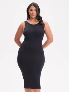 She's Waisted Shapewear Dress Halter Top Maxi Compression Women