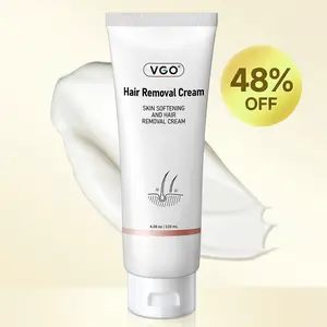 VGO Hair Removal Lotion Cream, 120ml / 4.0oz Gentle Plant Extracts Skin Softening Body Care Unisex-A1