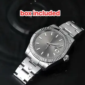 Men's Business Full Automatic Mechanical Watch with Waterproof Solid Stainless Steel
